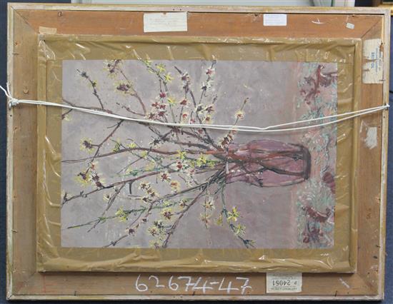 Lord Methuen (1886-1974) Meadows below Monkton, Farleigh, July 1948, 17.5 x 24.5in.